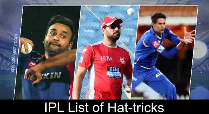 Hat Tricks in IPL history