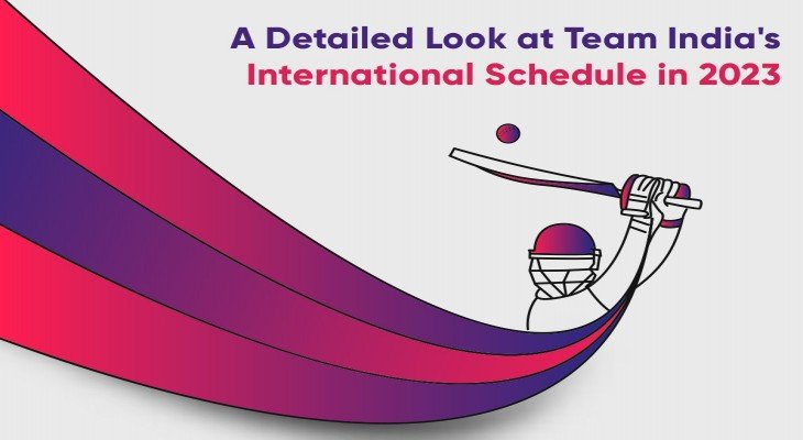 A Detailed Look at Team India's International Schedule in 2023